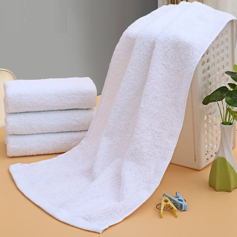 Home Textiles Face Towel - Biały miękki bawełniany ręcznik do twarzy