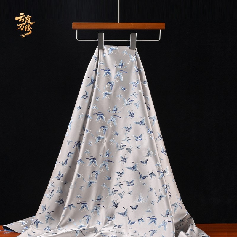 Home Textiles Designer - Tkanina z haftem reliefowym, miękki Hanfu,