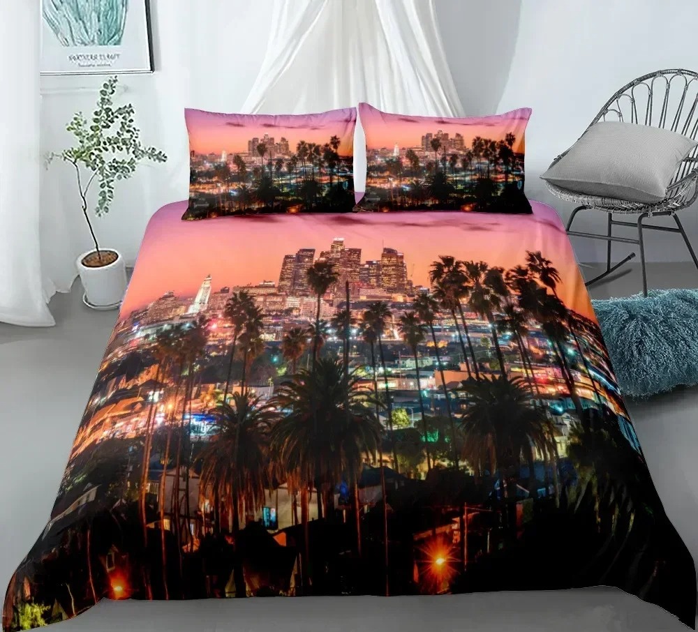 Home Textiles New York - Zestaw pościeli z nadrukiem 3D New