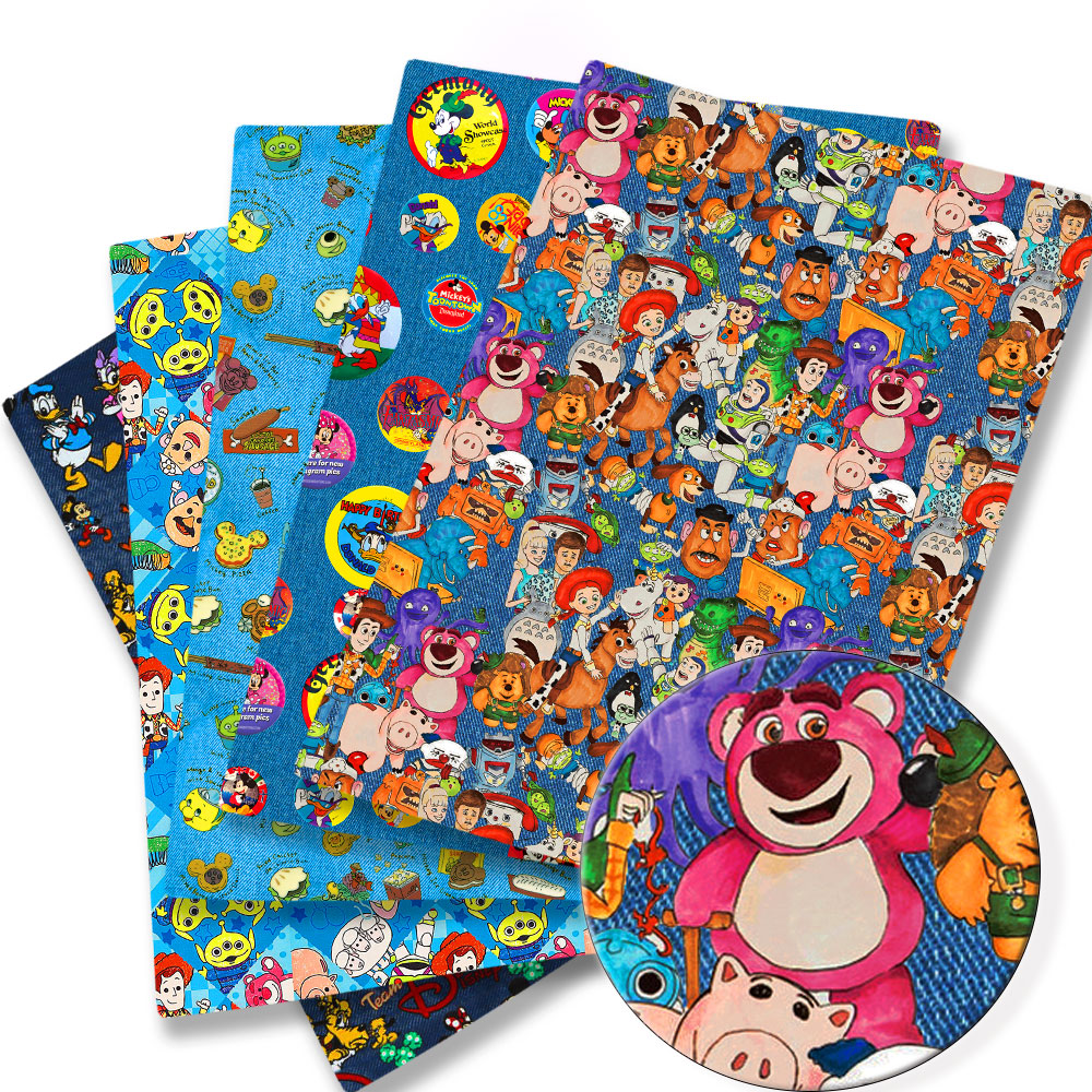 Home Textiles Brands - BEAST KINGOM co-brandowana kreskówka, tkanina 140x50CM,
