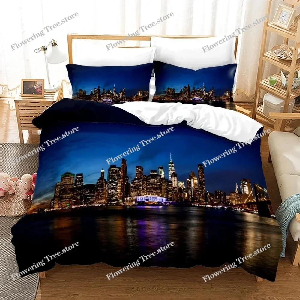Zestaw pościeli z widokiem na  – Home Textiles New York recenzja i cena