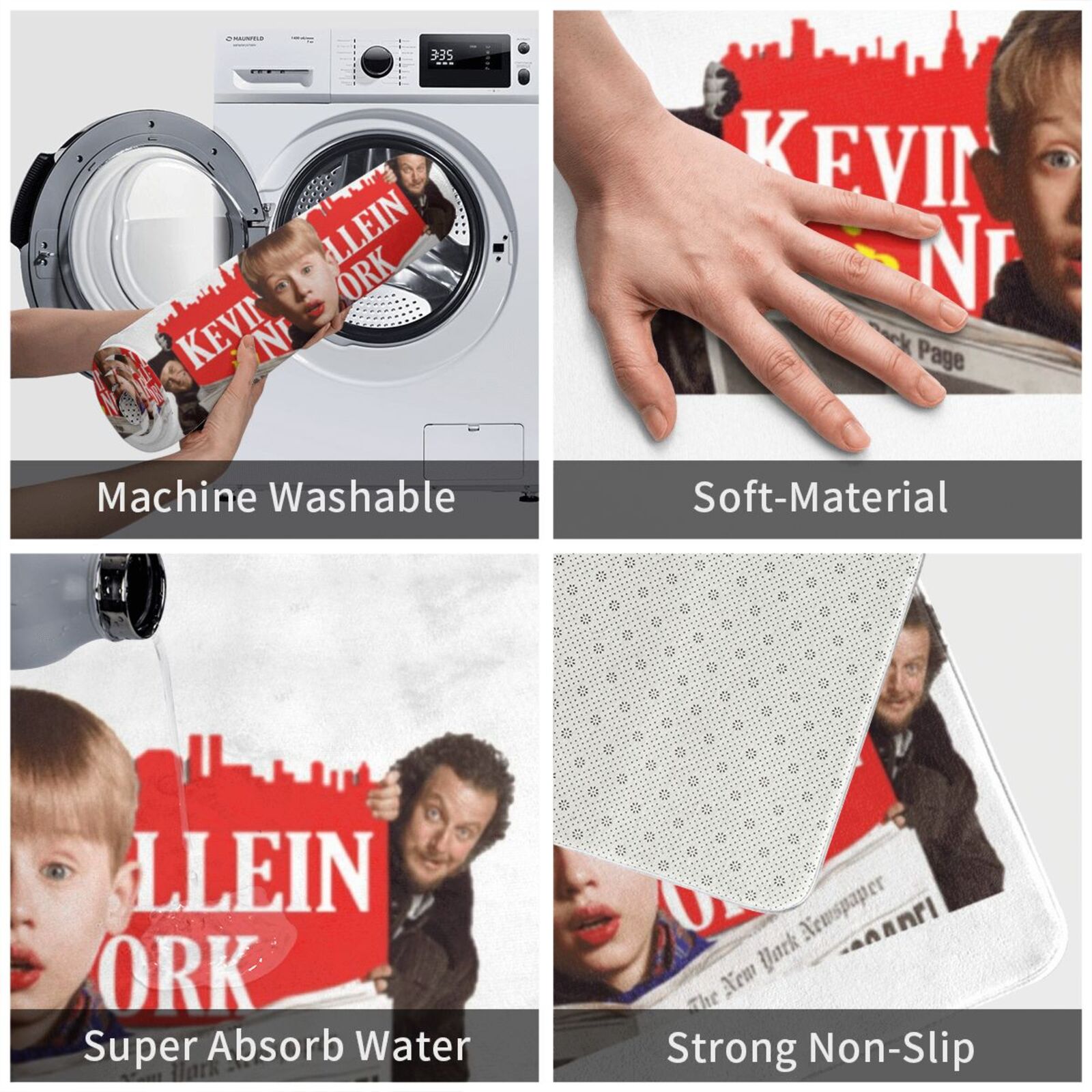 Dywanik Mata Poduszka Miękki K – Home Textiles New York recenzja i cena