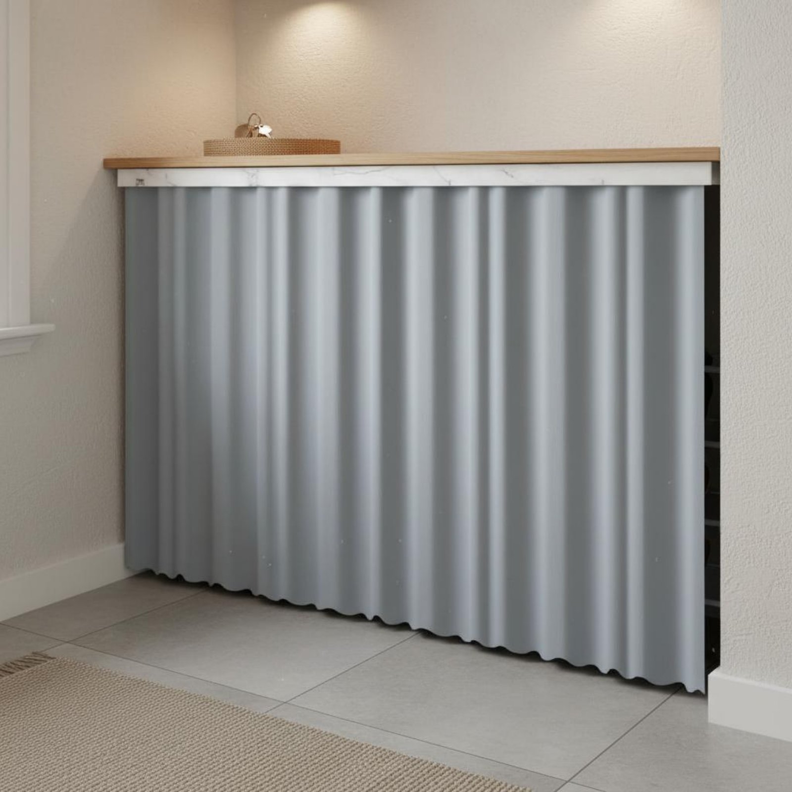 Zasłonka do szafki na rzep, je – Home Textiles Designer recenzja i cena