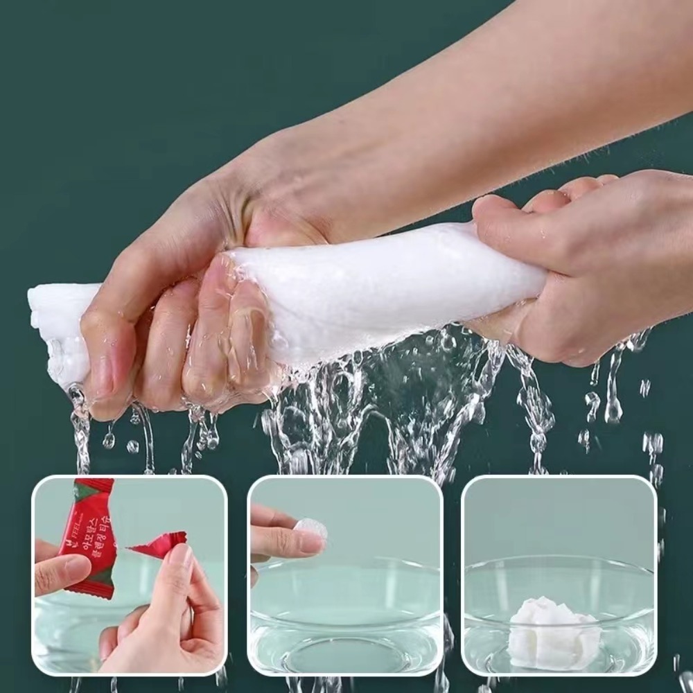 Jednorazowe, kompresowane ręcz – Home Textiles Face Towel recenzja i cena
