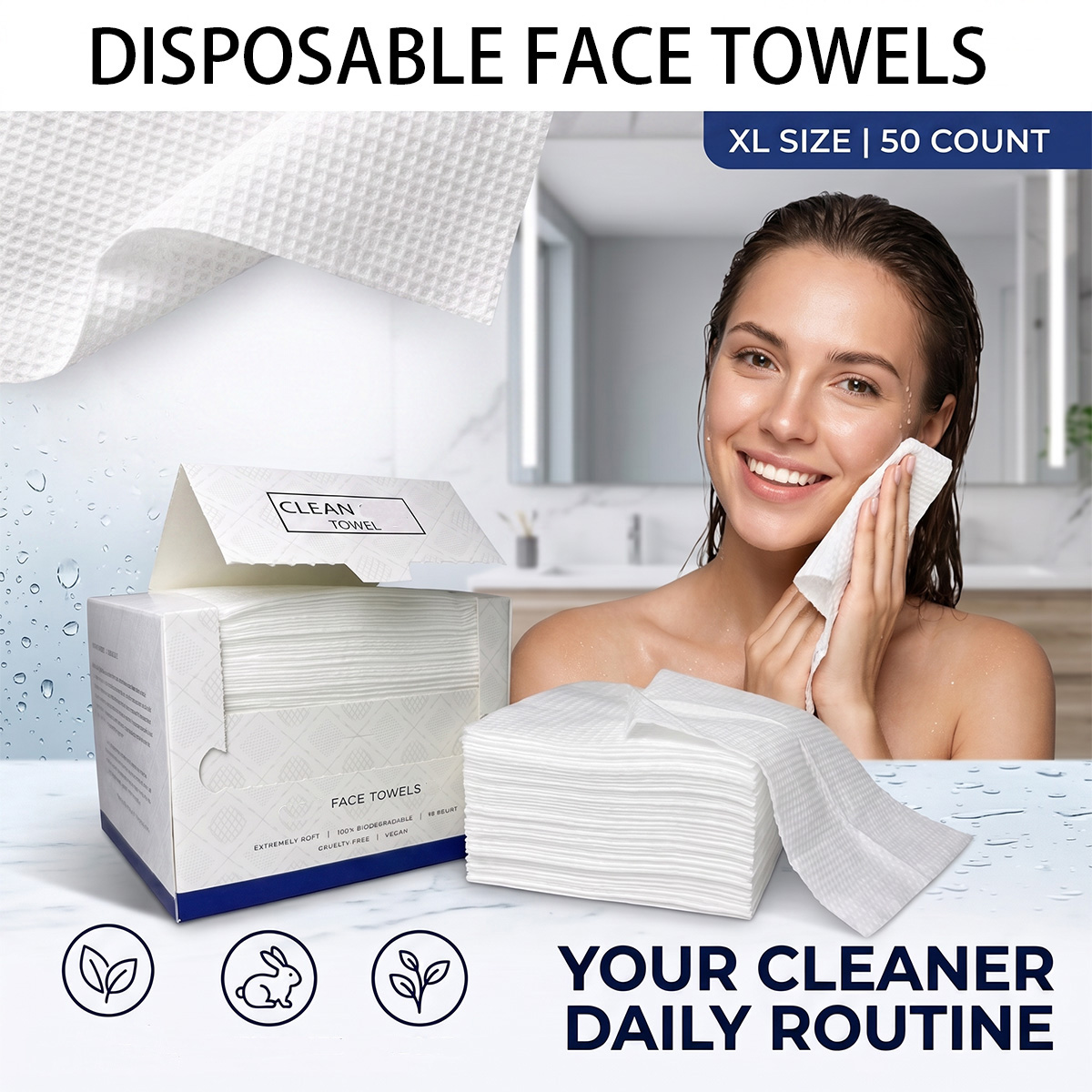 50 sztuk/pudełko Jednorazowe r – Home Textiles Face Towel recenzja i cena