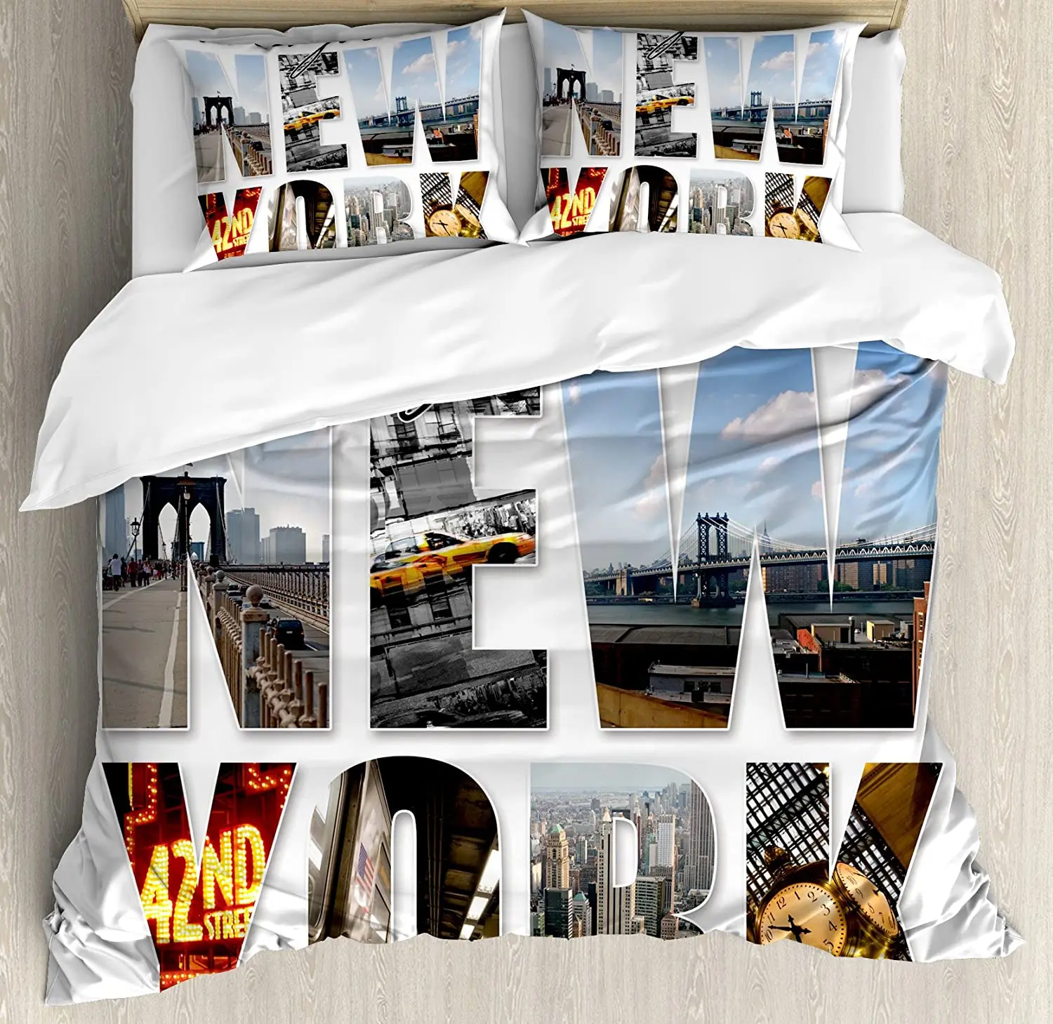 3-częściowy zestaw pościeli Sz – Home Textiles New York recenzja i cena