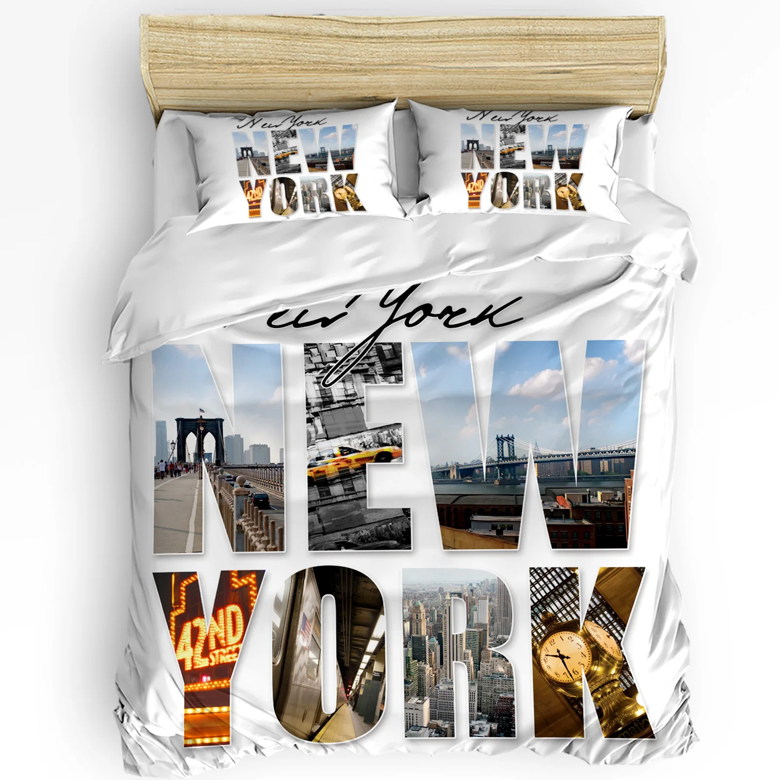 Nowy Jork Angielski Tekst Kraj – Home Textiles New York recenzja i cena